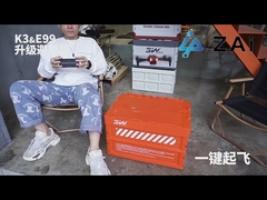 Świeżo szary 2,4 GHz bezzałogowy dron z kamerą i zdalnym sterowaniem