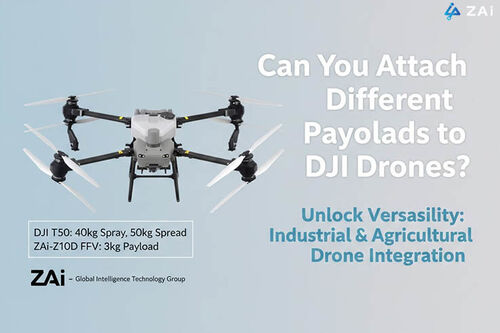 Najnowsze wiadomości o Czy można podłączyć różne ładunki do dronów DJI?
