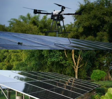 Dobra cena ZAi-MX15 Panel słoneczny Drone oczyszczający wysokiego napięcia do oczyszczania okien ścian w wysokich budynkach w Internecie